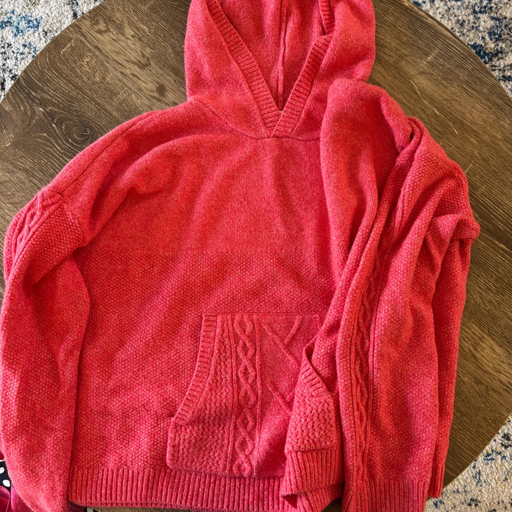 VGUC Cabi Knit Hooded Sweater